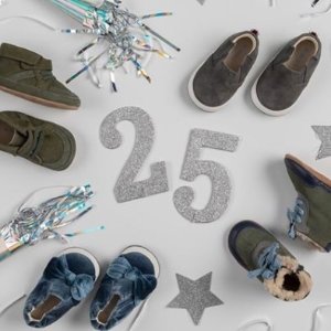 超后一天：Robeez CA 官网25周年庆 婴儿学步鞋及服饰促销热卖