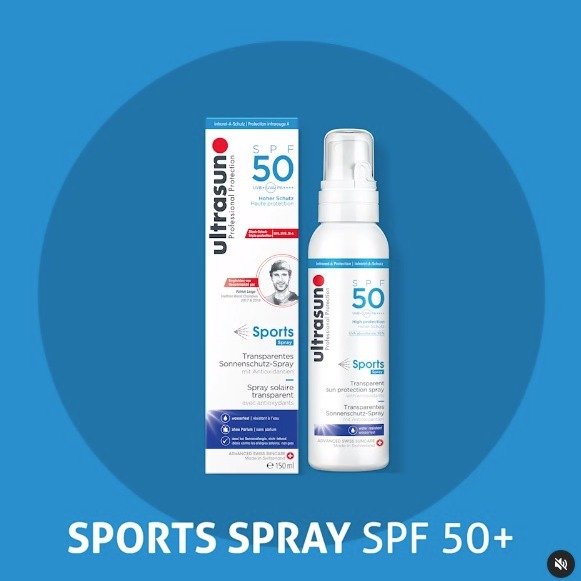 UltraSun U佳 运动用防晒喷雾SPF50 超受欢迎的防晒产品之一