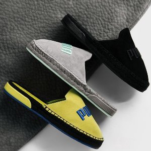 Fenty 超新时尚麂皮渔夫鞋5折，男女同款