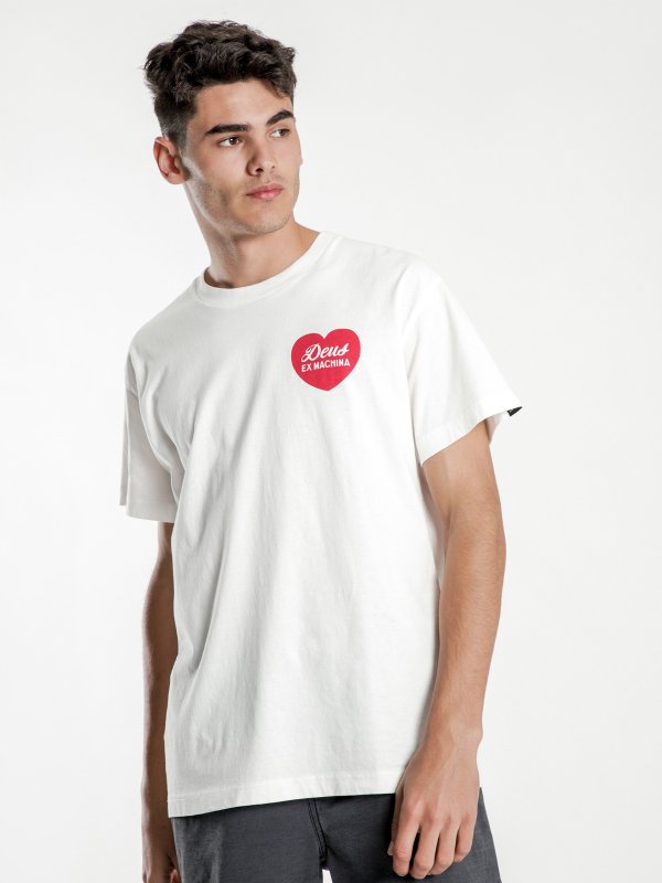 Amore Short Sleeve T-Shirt in White