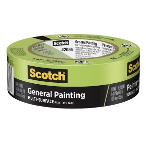 3M Scotch 绿色耐高温美纹纸胶带 36毫米 喷漆保护不渗透