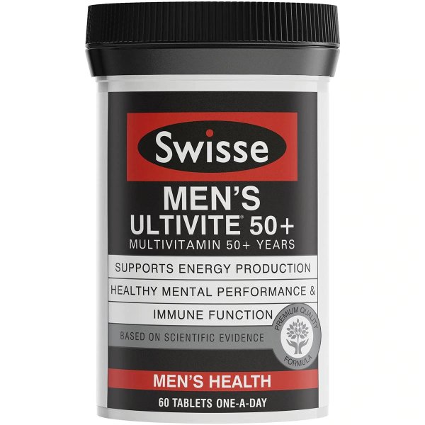 Swisse 男士 50+ 复合维生素 60pk