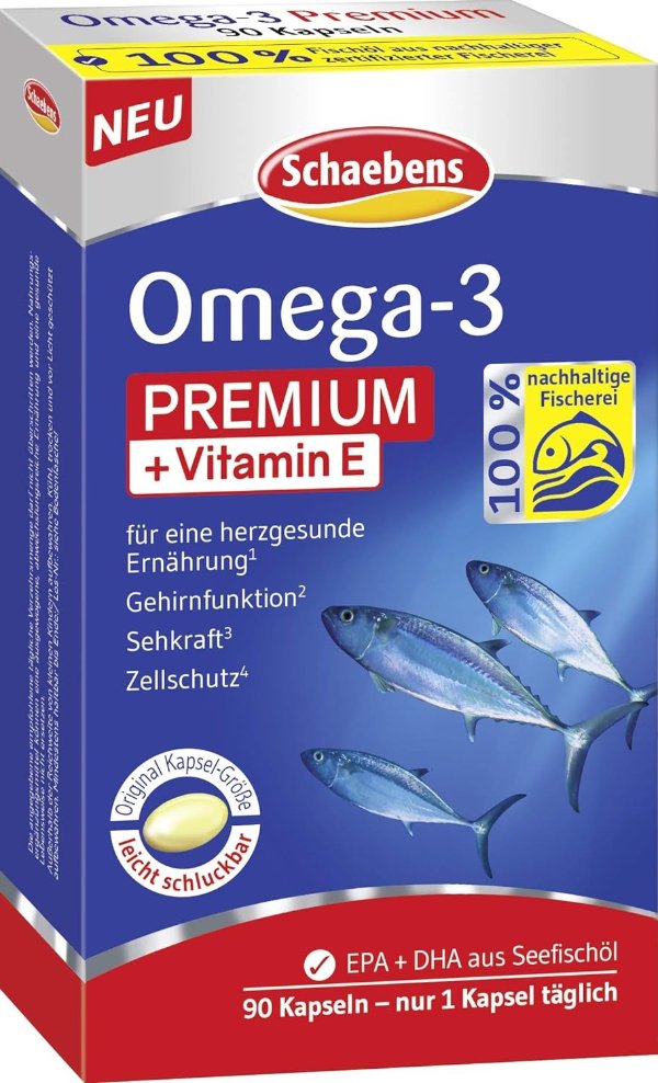 Omega 3 鱼油 90颗