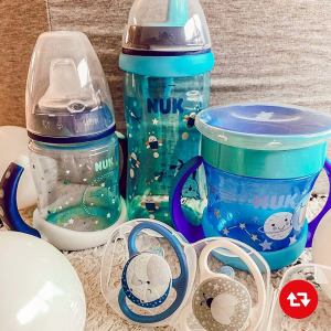 Nuk 婴儿用品低至4折 收儿童水杯、奶瓶、温奶器