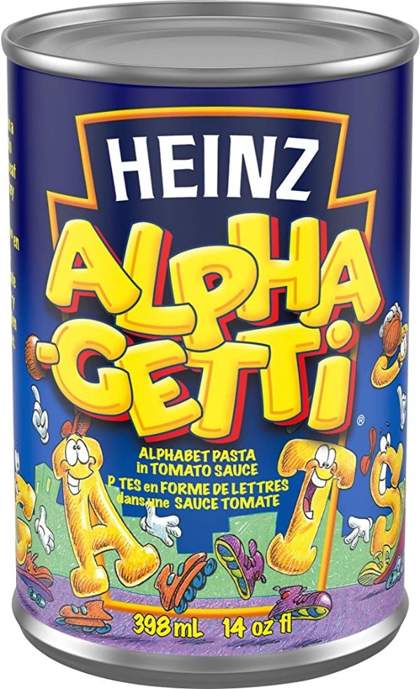 Heinz 字母意面罐头