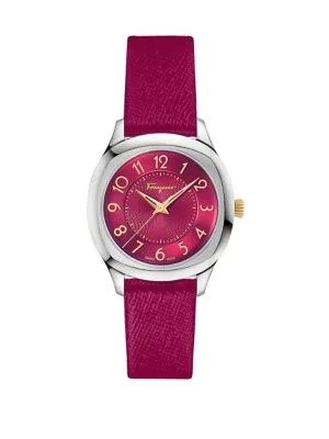 Ferragamo - Time Stainless Steel Strap Watch 皮表带手表1050.00 超