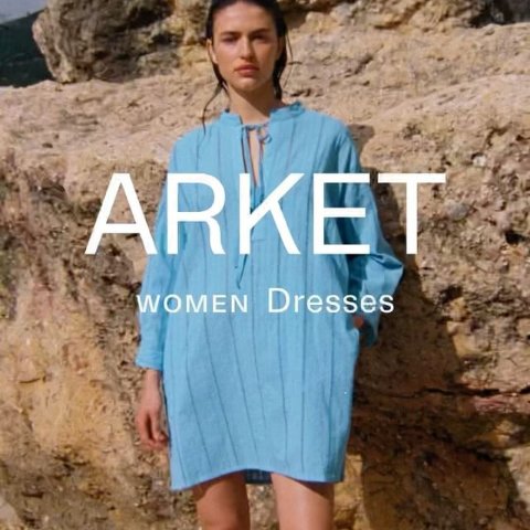 5折起+额外8.5折  €11收吊带背心法国打折季2022：Arket 夏促提前享 北欧风简约设计 高质感美衣