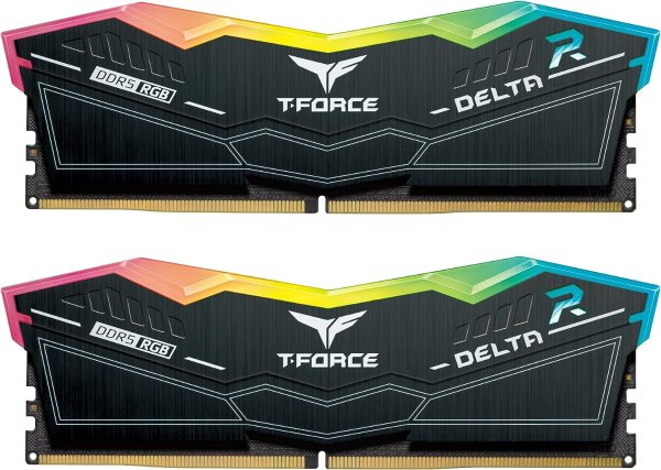 T-Force Delta RGB DDR5 Ram 32GB (2x16GB) 6400MHz