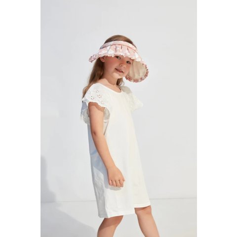 贝壳儿童防晒空顶帽