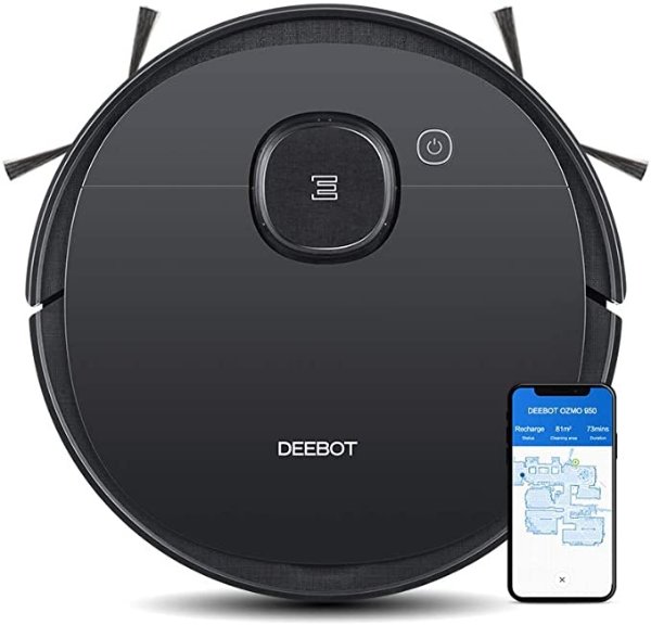 OZMO950 Robotic Vacuum Cleaner, 2-in-1 Vacuuming & Mopping with Smart Navi 3.0 Laser Technology, Custom Cleaning, Multi-Floor Mapping, Virtual Wall, Works on Carpets & Hard Floors