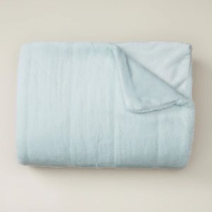 $15(org$80) 总有一个颜色你超爱indigo 超柔软人造毛毯1.9折 反季囤货！你从未感受过的舒适！