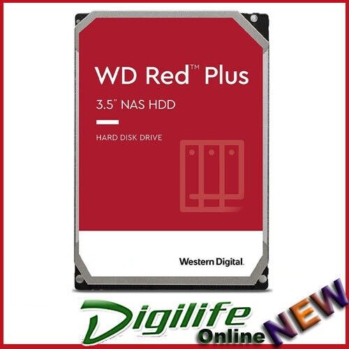 WD WD30EFZX 3TB Red Plus 3.5" IntelliPower SATA3 NAS Hard Drive