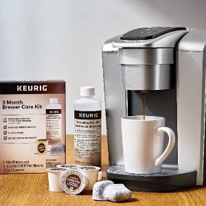 Keurig 咖啡机小配件专场 $1.49收奶泡器盖  $8收除垢剂