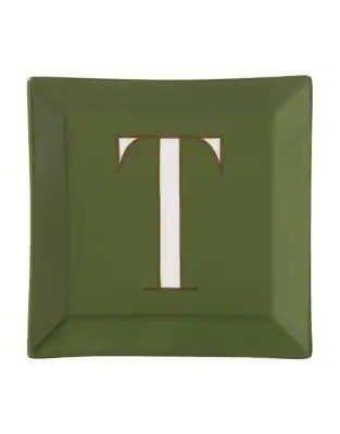  "T" 字母盘子
