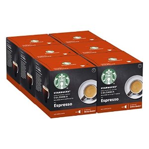 Starbucks哥伦比亚 浓缩咖啡胶囊 72颗 (6 x 12)