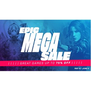 Epic MEGA Sale开始 游戏低至2.5折