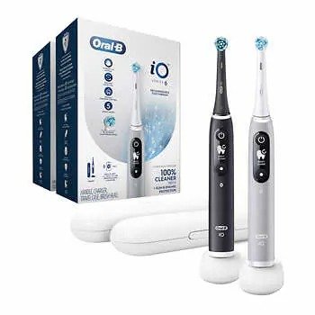 Oral-B iO Series 6电动牙刷2支