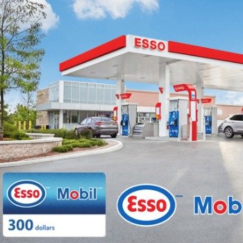 Esso 加油站现金卡 