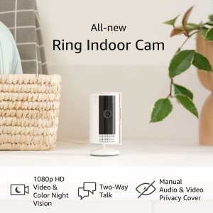 网络星期一：RING 安防产品大促  2023款 室内摄像头$39.99