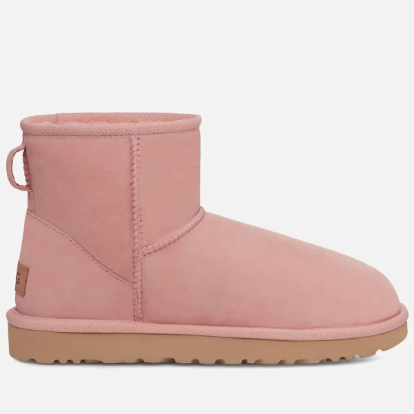 粉色棉靴