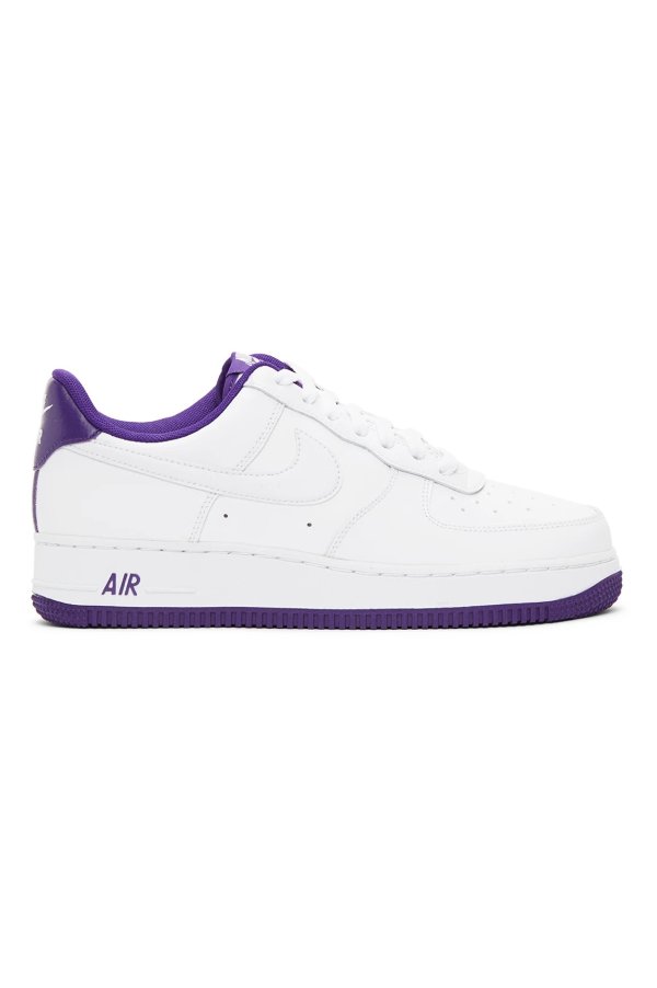 Air Force 1 紫边运动鞋