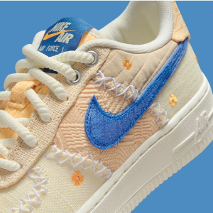 Nike Air Force 1 40周年限定款曝光奶油小花+刺绣美哭啦预计今年上架