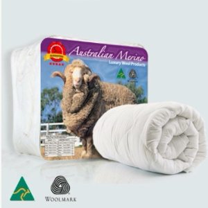 手慢无：Australian Made 澳洲纯正羊毛被 多型号可选
