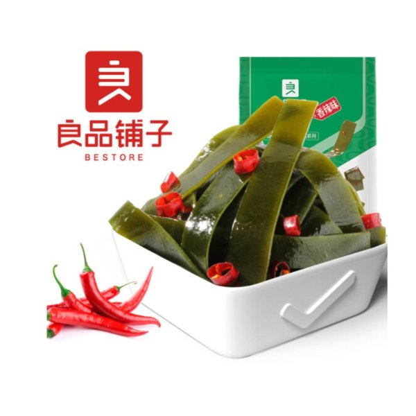 良品铺子海带麻辣味218克