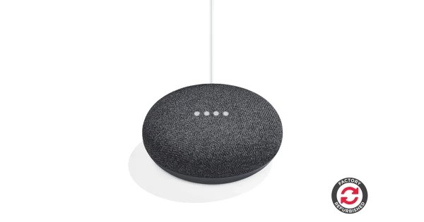 Home Mini (Charcoal) 智能音箱- Refurbished | Smart Speakers |