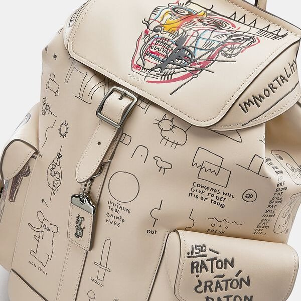 X Jean-Michel Basquiat 涂鸦双肩包