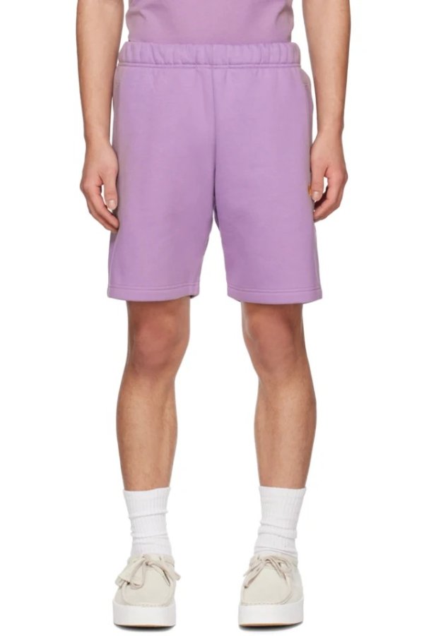 紫色短裤