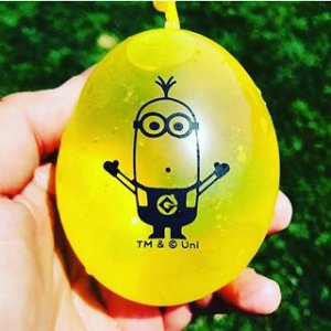 ZURU Minions 小黄人水气球3包装，儿童生日party必备