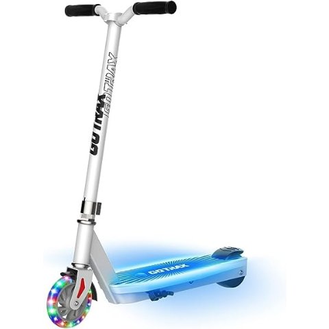 Gotrax Scout Electric Scooter For Kids 4-7 Years - 6mph Max Speed With LED Lights & UL Certification