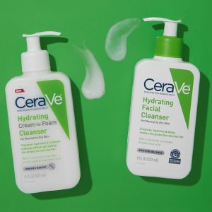 史低价：CeraVe 保湿洁面大瓶装 473ml 干皮、敏感肌放心用