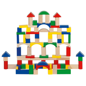 史低价：Goki 德国著名积木品牌 100块积木才€8.99 在玩中培养孩子创造力