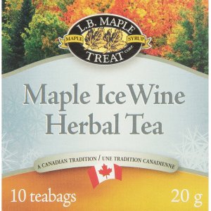 加拿大特色产品！L B Maple Treat 枫叶冰酒茶10包