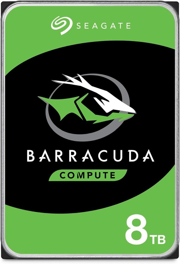 HDD绿盘 BarraCuda 8TB 5400 RPM 256MB Cache