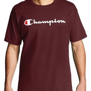Champion 经典纯棉Logo Tee M码 在家出门都能穿