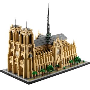 颗粒数刷记录 LEGO建筑系新旗舰 巴黎圣母院