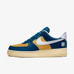 Nike AF1 x UNDEFEATED “5 On It” 蓝黄 蛇纹 心动发售