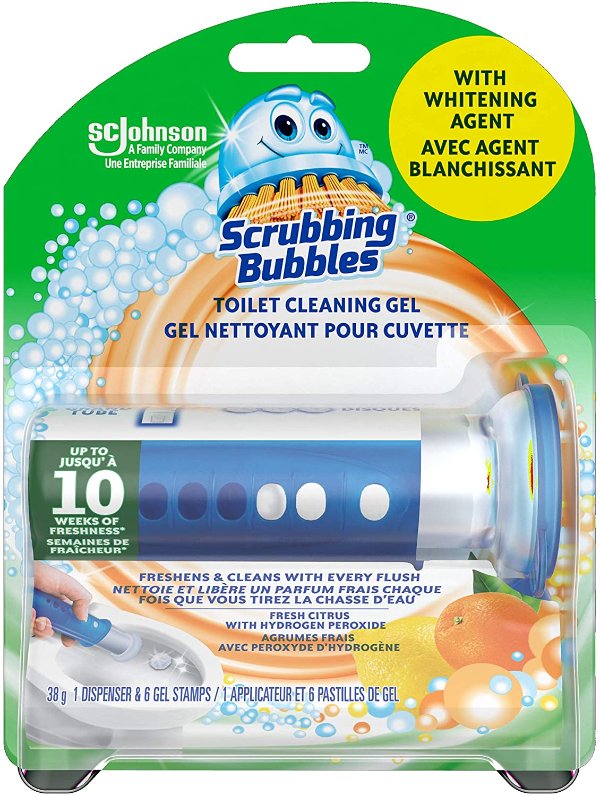 Scrubbing Bubbles 马桶清洁凝胶6剂