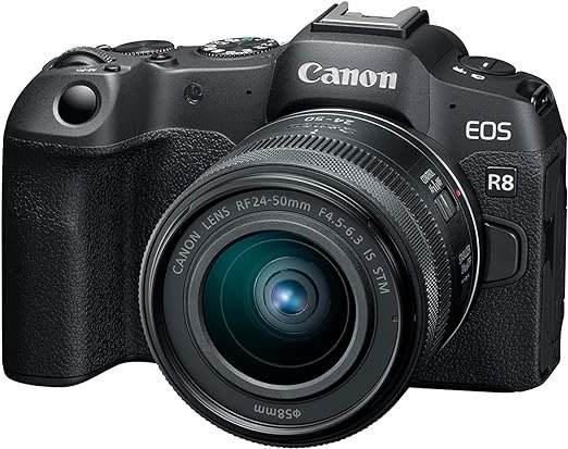 EOS R8 全画幅无反相机 + RF 24-50mm f/4.5-6.3 镜头