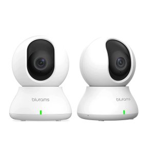 Blurams  2K 360度云台 Wi-Fi 监控摄像头 2个装