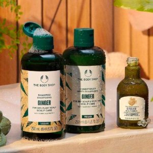 限今天：The Body Shop 11.11独家闪促 必抢生姜洗发水400ml加量装$16