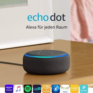 Echo Dot (3. Gen.) 智能音响 Alexa语音助手 4色可选