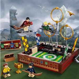 LEGO 哈利波特系列 魁地奇球赛盒 拼搭玩乐收纳全解决