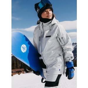 灰白女士 Carbonate GORE-TEX 3L 滑雪服