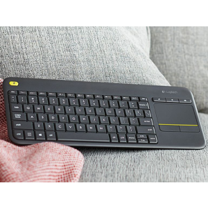 Logitech K400 Plus 无线多媒体键盘 带触摸板