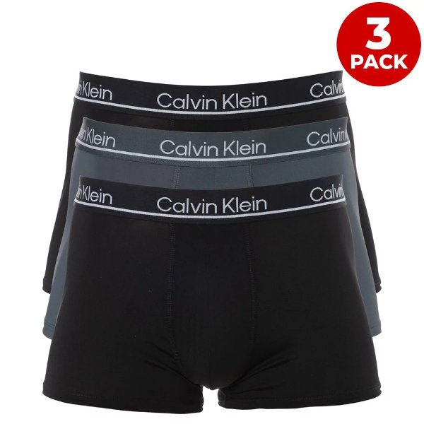 Calvin Klein 男士3条装
