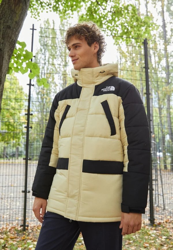 The North Face 拼色羽绒夹克